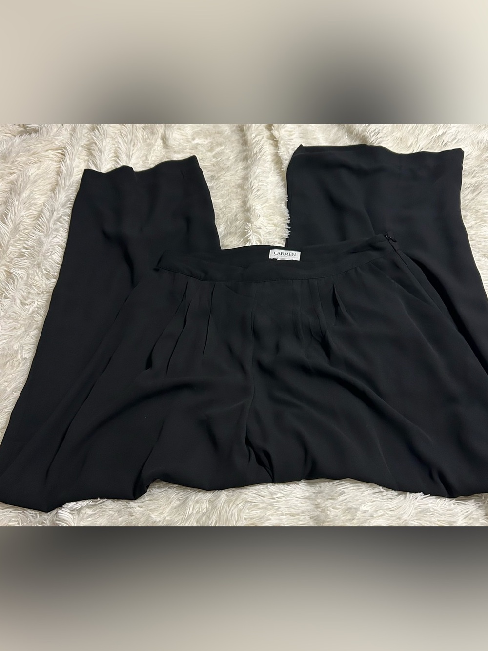 “Carmen Marc Valvo Black Pants